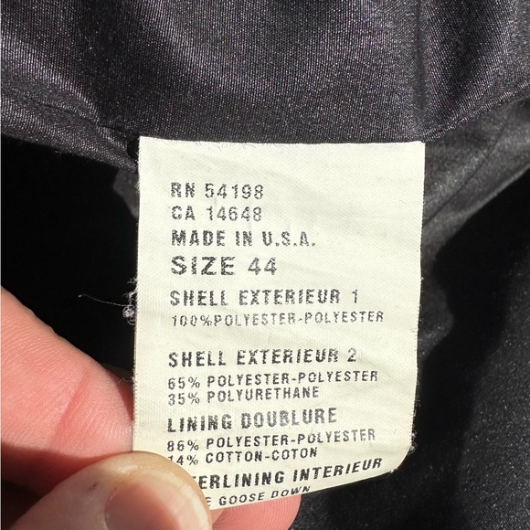 Vintage Bogner Goose Down Embroidered Vest Mens size 44 Bougie Lumberjack Plaid - Picture 7 of 7